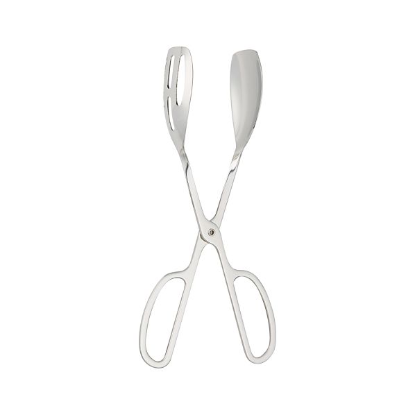 Scissor Handled Serving Tongs Crate and Barrel
