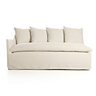 Serene Slipcovered Left Arm Sofa