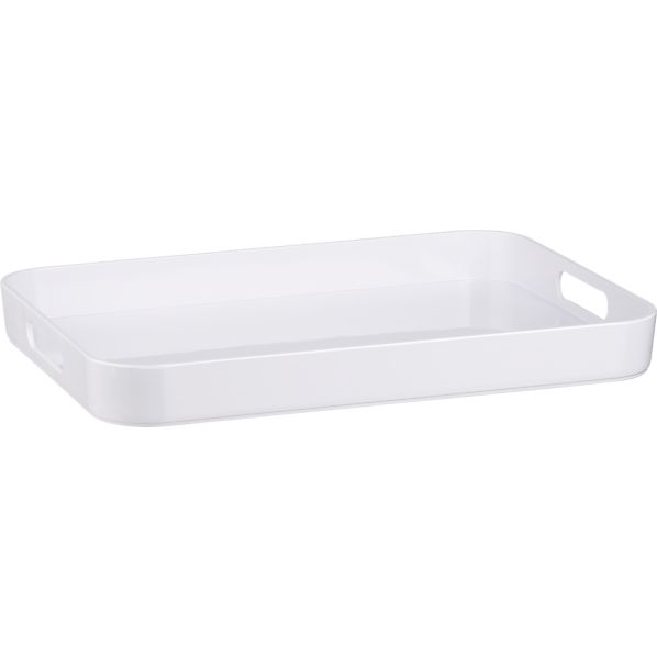 ServingTrayWhite19x11p5OT10