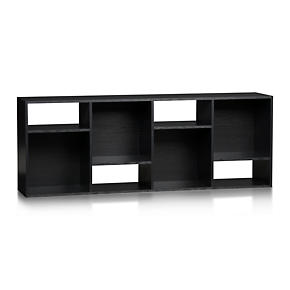 Shift Black 74 Bookcase