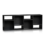 Shift Black 74" Bookcase