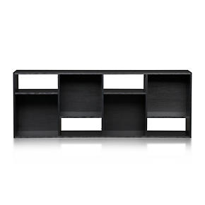 Shift Black 74 Bookcase