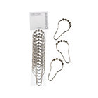 Set of 12 Shower Curtain Roller Rings.