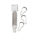 Shower Curtain Roller Rings Set of 12