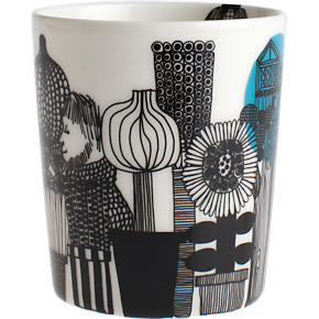 Marimekko Siirtolapuutarha Mug without Handle