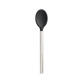Black Silicone Spoon