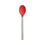 Red Silicone Spoon