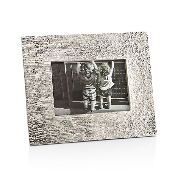 Silver Bark 4x6 Picture Frame Crate and Barrel