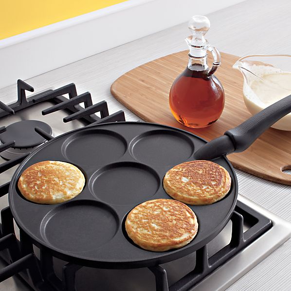 Silver Dollar Pancake Pan Crate and Barrel