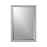 Silver Ripple Wall Mirror