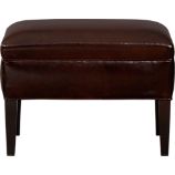 Sinclair Leather Ottoman