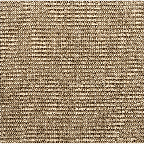 Sisal Almond 12" sq. Swatch Crate and Barrel