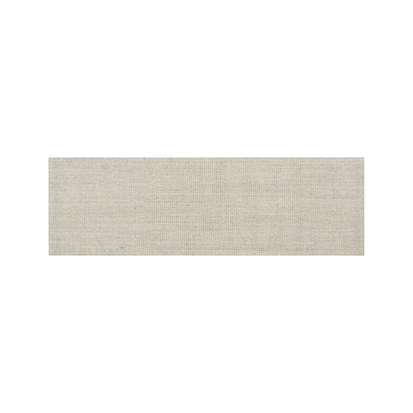 Sisal Linen 2.5'x8' Rug Runner Crate and Barrel