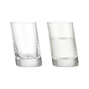 Slant Shot Glass