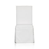 Slip Side Chair with White Slipcover