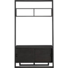 Sloane Grey 43.75" Leaning Media Stand.