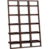 Sloane Java 18" Leaning Bookcase Set of Three
