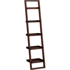 Sloane Java 18 Leaning Bookcase