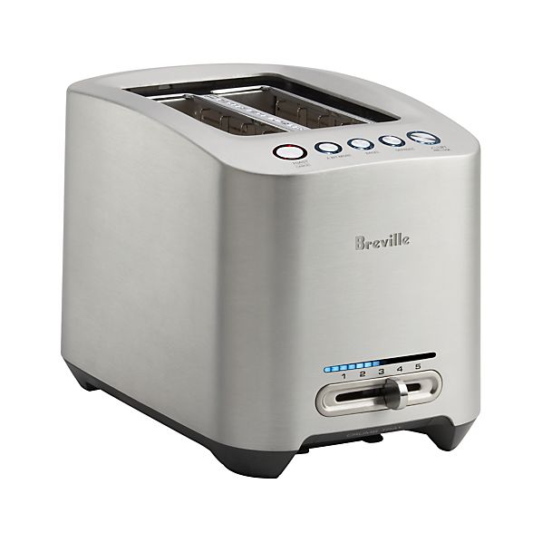 Breville ® SmartToaster 2-Slice Toaster | Crate And Barrel