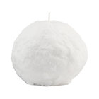 Large Snowball Candle.