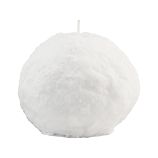 Large Snowball Candle