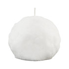 Small Snowball Candle.