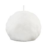 Small Snowball Candle