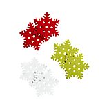 Set of 6 Snowflake Coasters