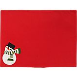 Snowman Placemat