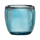 Soiree Harbor Blue Candleholder.