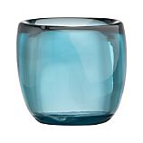 Soiree Harbor Blue Candleholder