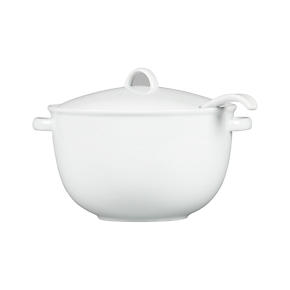 Soup Tureen with Lid and Ladle