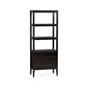 Spotlight Ebony Bookcase