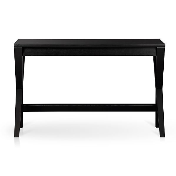 Spotlight Ebony 48" Desk Crate and Barrel