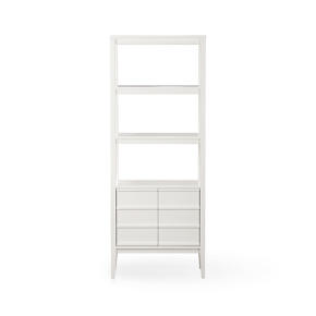 Spotlight White Bookcase