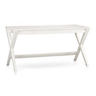 White 58" Desk.