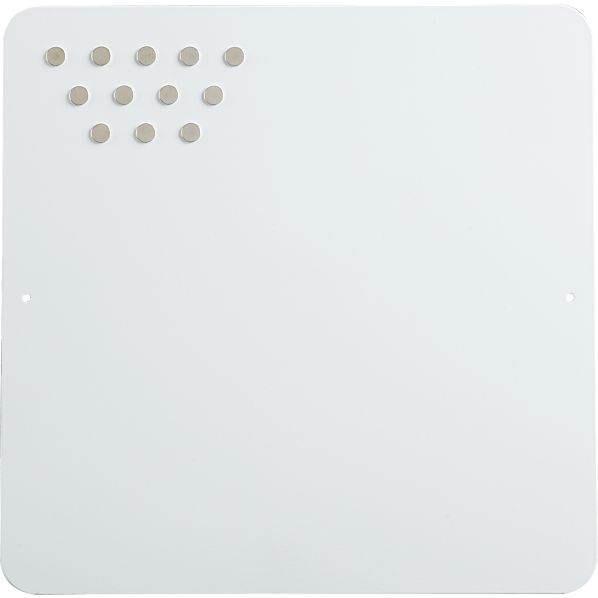 SquareMagnetBrdWht12inOT9