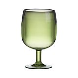 Stacking Green Acrylic Wine Glass