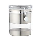 Stainless Steel Medium Clip Canister
