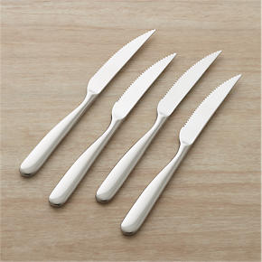 Set of 4 Stanton Mirror Steak Knives