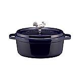 Staub® Blue 5.75 qt. Oval Coq Au Vin