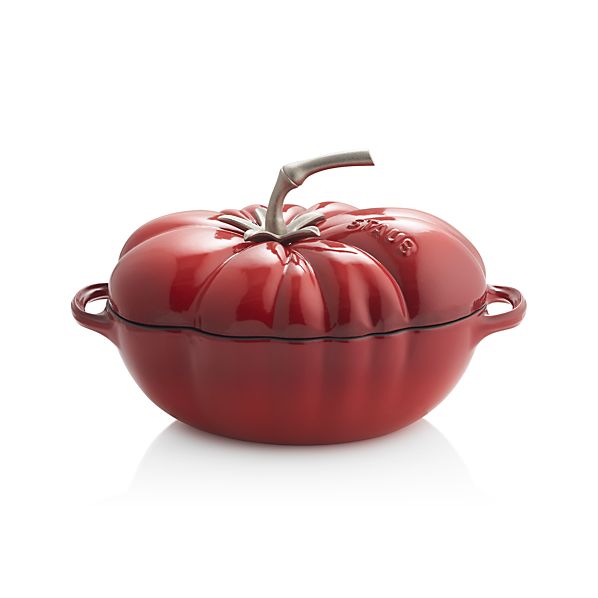 Staub ® 3qt Enamel Cast Iron Tomato Cocotte