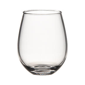 Acrylic Stemless Wine Glass