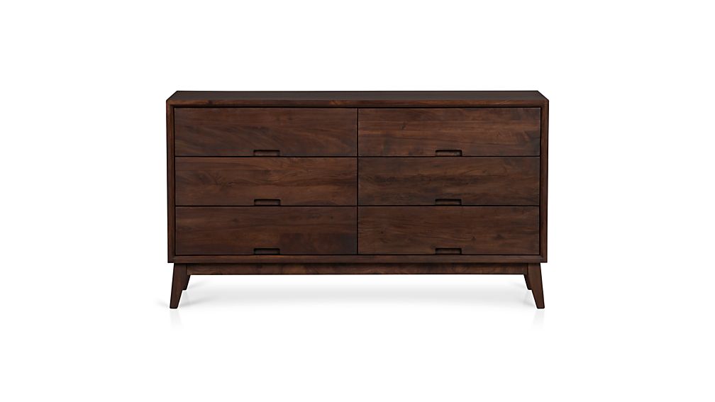 Steppe 6Drawer Dresser in Steppe Beds Crate and Barrel