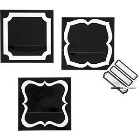 Set of 3 Sticker Pockets