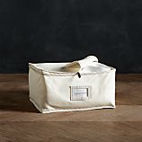 Twill Small Storage Bag with Ticking