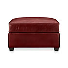 Leather Ottoman