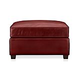 Streeter Leather Ottoman