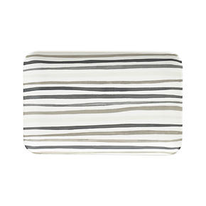 Slim Stripe 6.5x4.25 Melamine Plate
