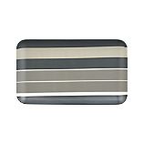 Broad Stripe 8.5"x5" Melamine Plate